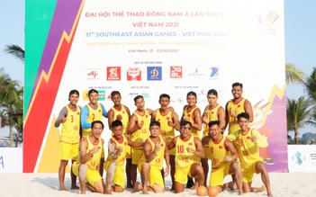 Bóng ném bãi biển nam SEA Games 31: Việt Nam khởi đầu hoành tráng