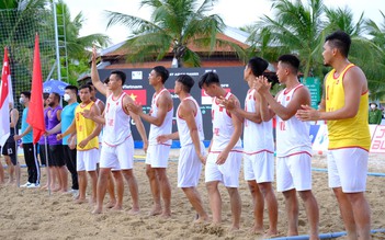 Bóng ném bãi biển nam SEA Games 31: Tuyển Việt Nam xây chắc vị trí số 1