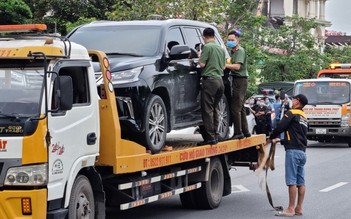 Tạm giữ 4 xe sang tại biệt thự của nguyên Chủ tịch TP.Hạ Long Phạm Hồng Hà