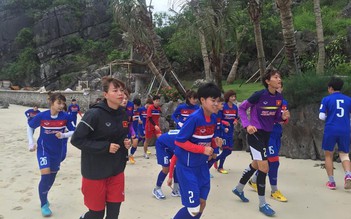Đội bóng đá nữ Việt Nam tập huấn tại Nhật Bản