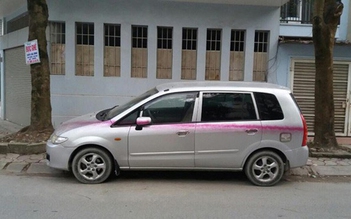 Điều tra vụ xịt sơn bẩn lên 17 xe ô tô ở Hà Nội