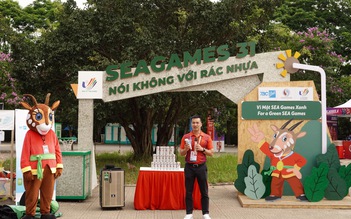 Tặng nước uống lon nhôm, SEA Games 31 nói không với rác nhựa