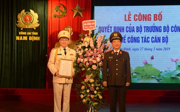 Đại tá Phạm Văn Long làm Giám đốc Công an tỉnh Nam Định