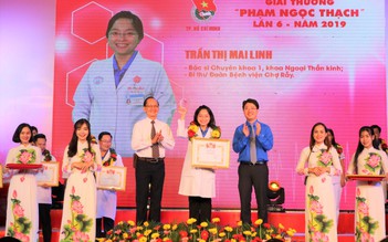 Tuyên dương những thầy thuốc trẻ đoạt giải thưởng Phạm Ngọc Thạch