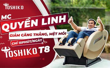 Bật mí lý do MC Quyền Linh tin dùng ghế massage Toshiko