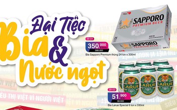 Tưng bừng lễ hội cuối năm ‘siêu ưu đãi’ bia, nước ngọt tại Co.opmart, Co.opXtra