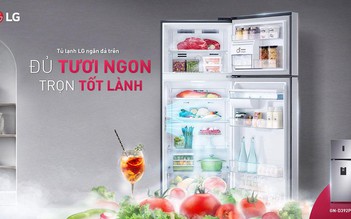 Tủ lạnh LG Ngăn đá trên, đơn giản mà đủ tươi ngon, trọn tốt lành