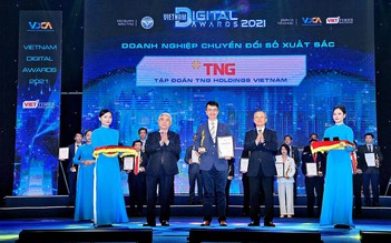 TNG Holdings Vietnam được vinh danh ‘Doanh nghiệp chuyển đổi số xuất sắc’