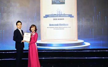 Acecook Việt Nam vinh dự nhận danh hiệu Top 15 nơi làm việc tốt nhất Việt Nam