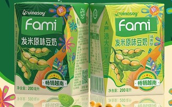 Sữa đậu nành Fami của Vinasoy chinh phục thành công thị trường Trung Quốc và Nhật Bản