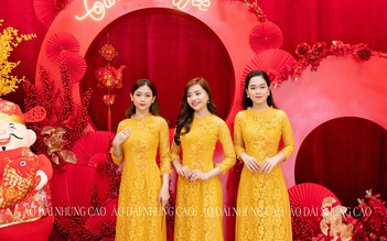 NTK Nhung Cao ra mắt bộ sưu tập áo dài 'Những cánh hoa xuân'
