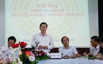Hoc sinh Thừa Thiên - Huế tựu trường và khai giảng năm học mới vào ngày 5.9