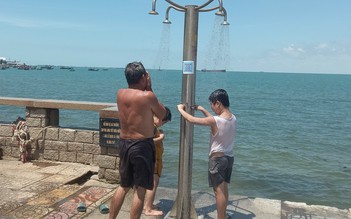 Người dân ủng hộ Vũng Tàu cấm dùng xà bông, dầu gội ở trụ tắm nước ngọt