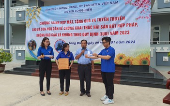 Bà Rịa - Vũng Tàu: Họp mặt ngư dân đầu năm, tuyên truyền về chống khai thác hải sản bất hợp pháp