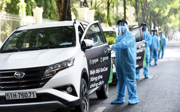 [KHẨN] TP.HCM dùng 150 xe taxi công nghệ vận chuyển lực lượng y tế chống dịch