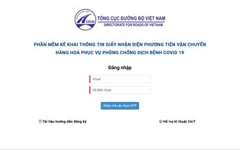 TP.HCM: Thông tin khẩn về cấp giấy nhận diện có mã QRCode cho xe chở hàng