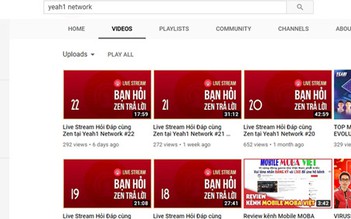 Vốn hóa Yeah1 mất 2.000 tỉ đồng khi YouTube tuyên bố ngưng hợp tác