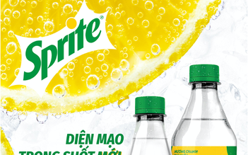 Sprite sử dụng chai nhựa trong suốt để bảo vệ môi trường