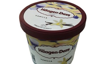 Thu hồi gần 8.000 hộp kem Haagen Dazs nhập khẩu vào Việt Nam