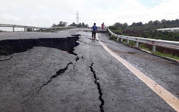 Hé lộ nguyên nhân tuyến tránh Chư Sê vừa làm xong đã nứt gãy như ‘động đất’