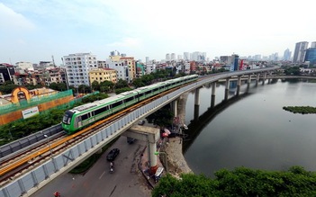 Tàu Cát Linh - Hà Đông bắt đầu chạy thử 20 ngày