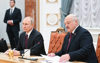 Tổng thống Putin bàn chuyện phòng thủ 'thống nhất' với Belarus