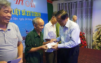 TƯ Hội Nhà báo Việt Nam tặng quà cho thương binh, người có công ở Thanh Hóa