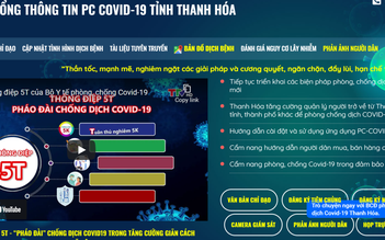 Thanh Hóa: Vận hành cổng thông tin giúp người dân biết tình hình dịch Covid-19