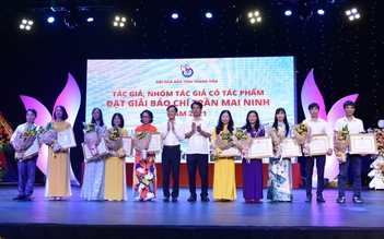 Phóng viên Báo Thanh Niên đoạt giải B Giải báo chí Trần Mai Ninh