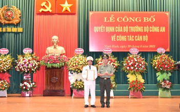 Đại tá Đặng Trọng Cường làm Giám đốc Công an tỉnh Ninh Bình