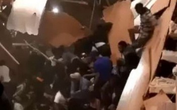 Tiệc tùng đến sập sàn nhà, 30 người bị thương