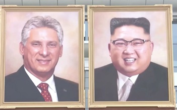 Triều Tiên lần đầu treo ảnh chân dung ông Kim Jong-un ở nơi công cộng