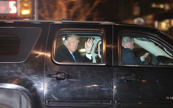 Ông Trump lần đầu xuất hiện tại New York sau khi mãn nhiệm