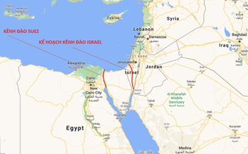 Kế hoạch dùng 520 quả bom hạt nhân đào tuyến mới thay kênh Suez