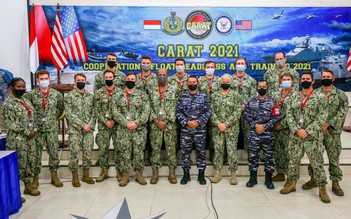 Mỹ, Indonesia tập trận hải quân CARAT
