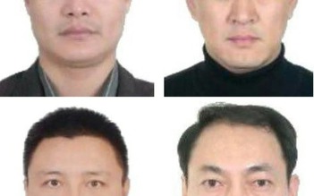 Mỹ truy tố 4 sĩ quan tình báo Trung Quốc