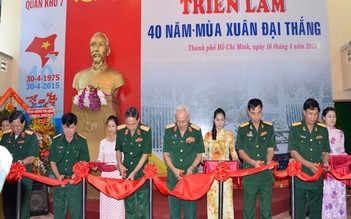 Khai mạc triển lãm '40 năm - Mùa Xuân đại thắng'