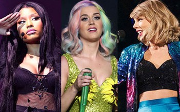 Katy Perry bất ngờ 'đổ dầu' vào cuộc chiến giữa Nicki Minaj và Taylor Swift