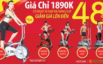 Xe đạp tập thể dục gia đình hot nhất hiện nay