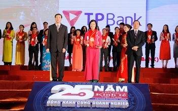 TPBank lần thứ 4 nhận giải Thương hiệu mạnh Việt Nam