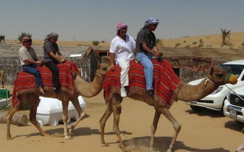 Tôi có những trải nghiệm thót tim trên sa mạc Ả Rập