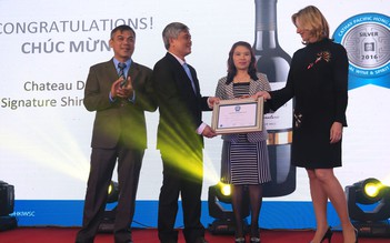 Lần đầu tiên thương hiệu vang Việt đạt giải trên đấu trường quốc tế