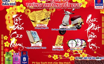 Lựa chọn Gas thông minh, rinh ngay quà tết