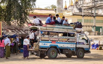 Đi chợ ở Myanmar