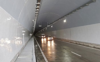 Hầm đường bộ Đèo Cả chính thức thông xe