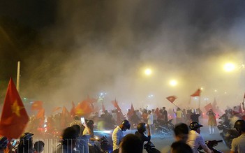 CSGT TP.HCM tạm giữ 186 phương tiện trong đêm U23 Việt Nam vào chung kết