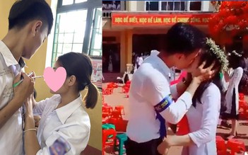 Nóng trên mạng xã hội: Tình cảm học trò ngày chia xa