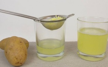 Những lợi ích không ngờ từ nước ép khoai tây sống