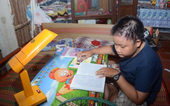 Cậu học trò Kiên Giang mang trọng bệnh với khát khao học tập
