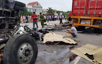 Tai nạn liên tiếp trên QL5, một xã đại tang 5 người